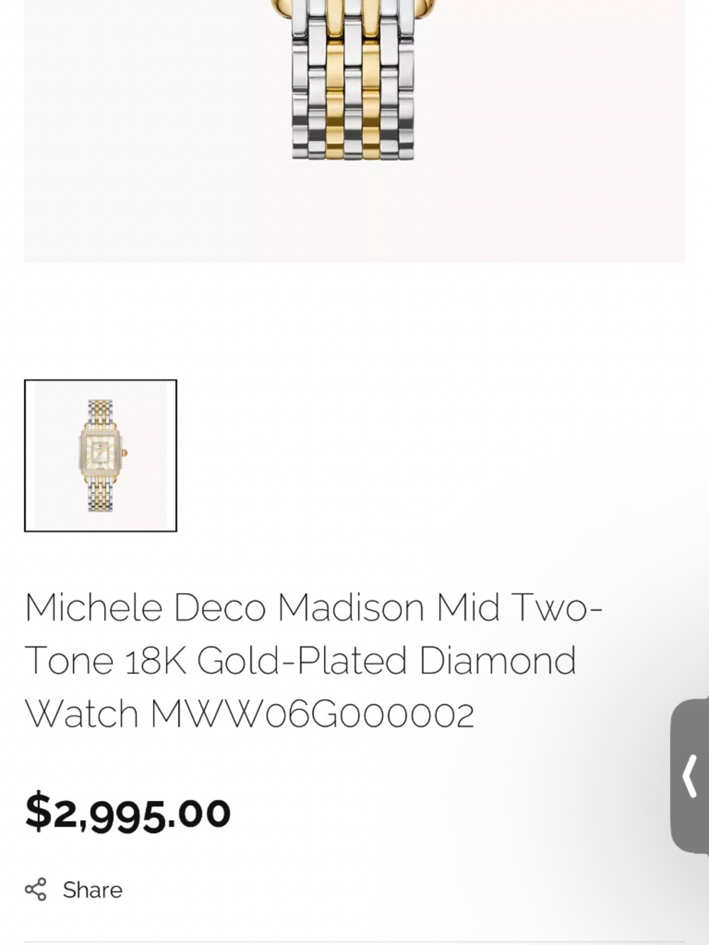 Michele Deco Watch - Picture 8 of 14